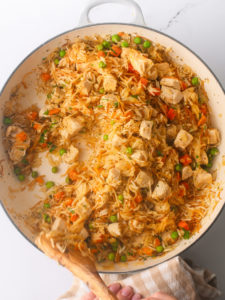 One-Pot Chicken and Rice.