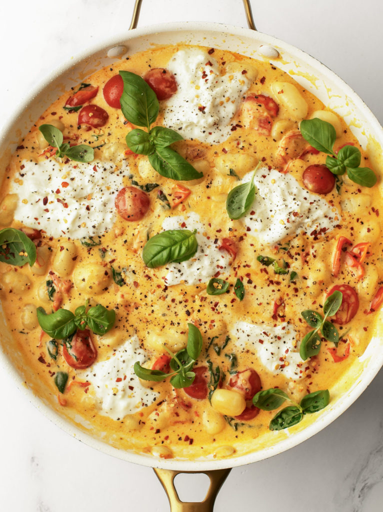 Creamy Tomato Gnocchi.