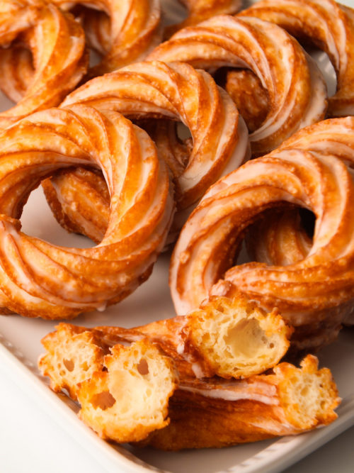 French Cruller Donuts.