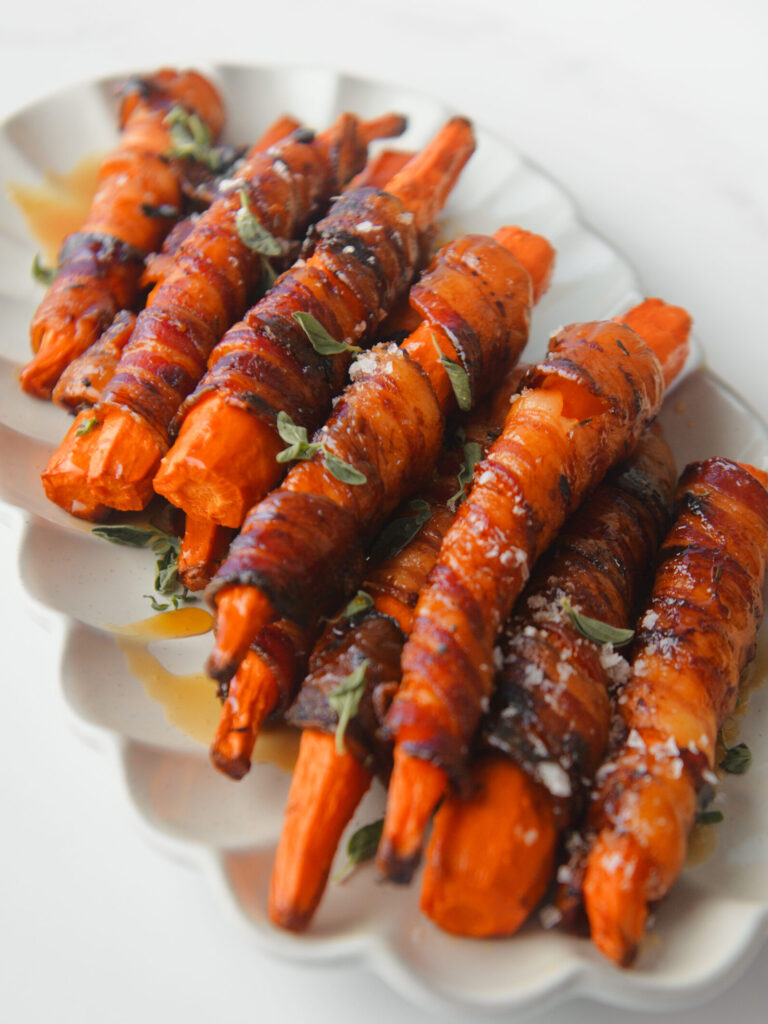 Bacon Wrapped Carrots.