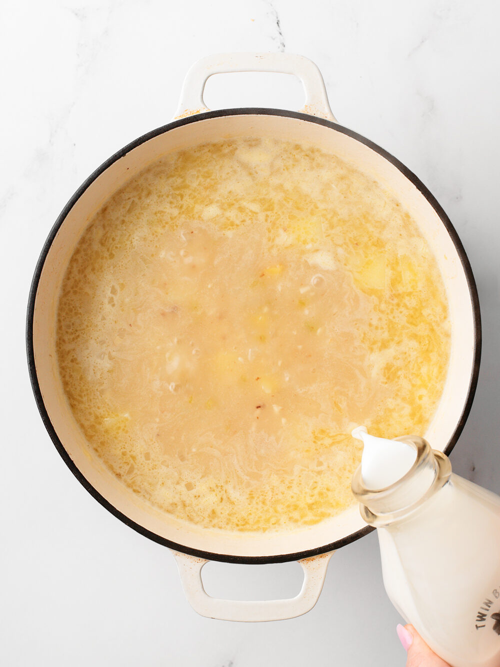 Loaded Baked Potato Soup - bakecookrepeat.com