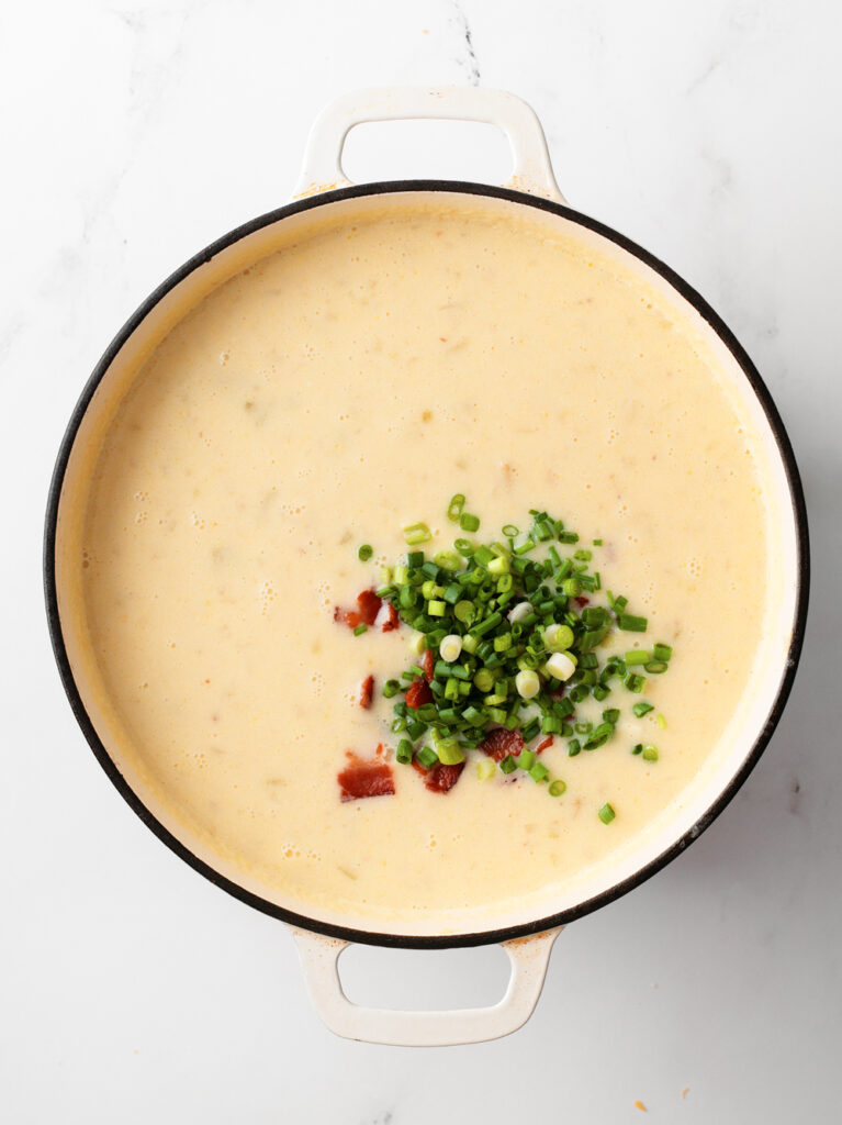 Loaded Baked Potato Soup.