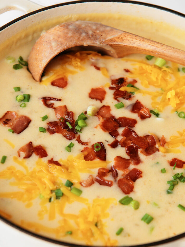 Loaded Baked Potato Soup.