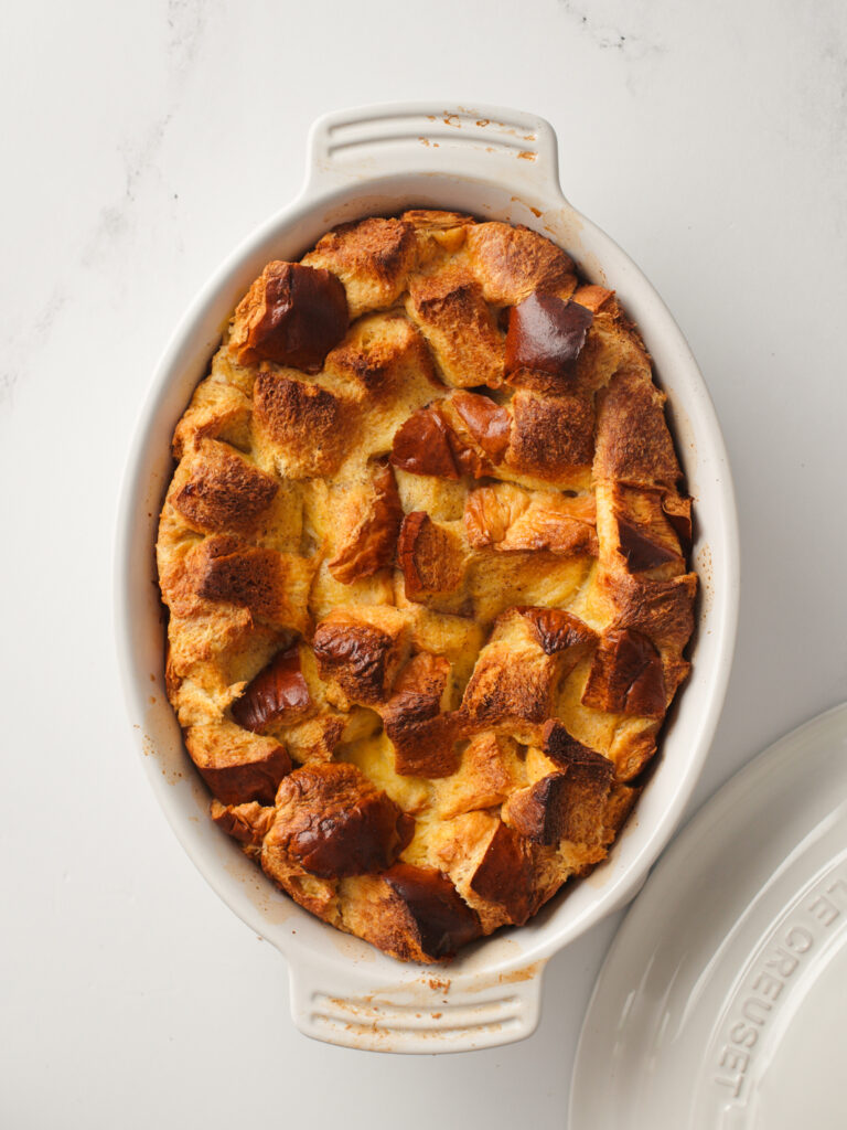 Brioche French Toast Casserole.