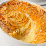 Mashed Potatoes au Gratin.