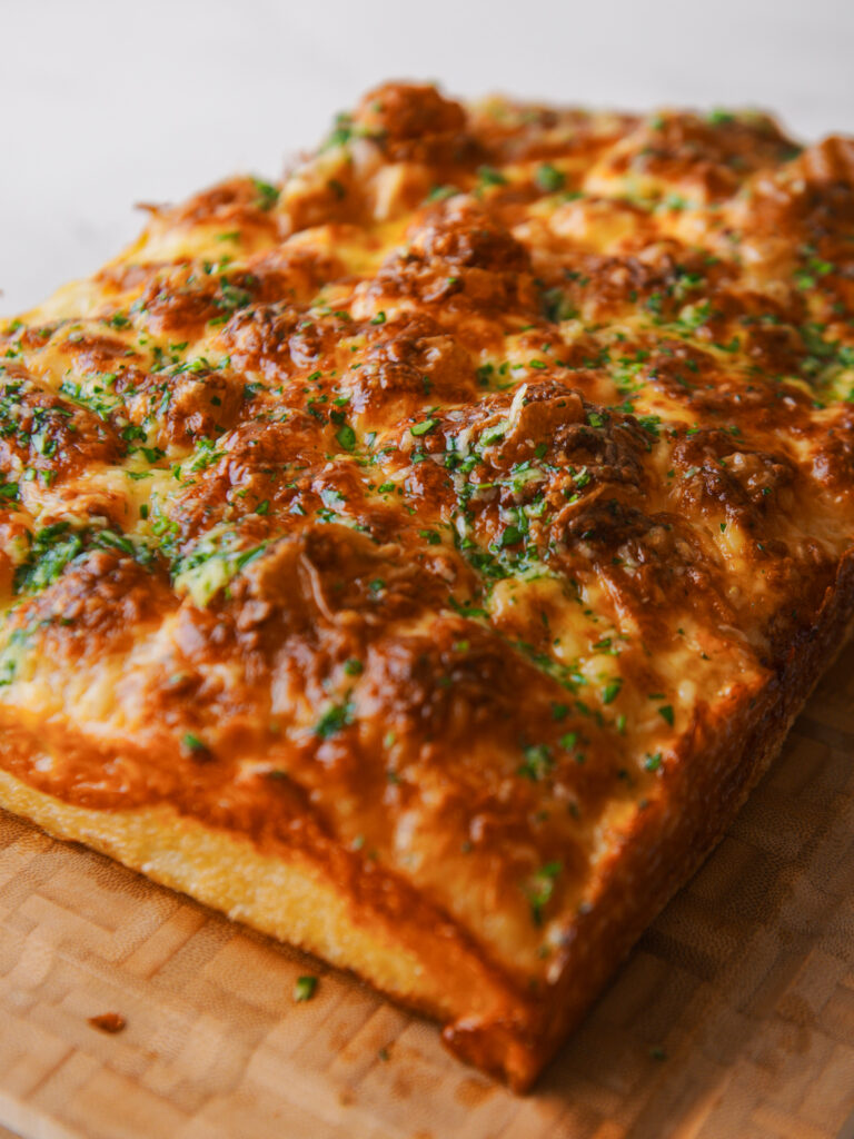 Garlic Bread Focaccia.