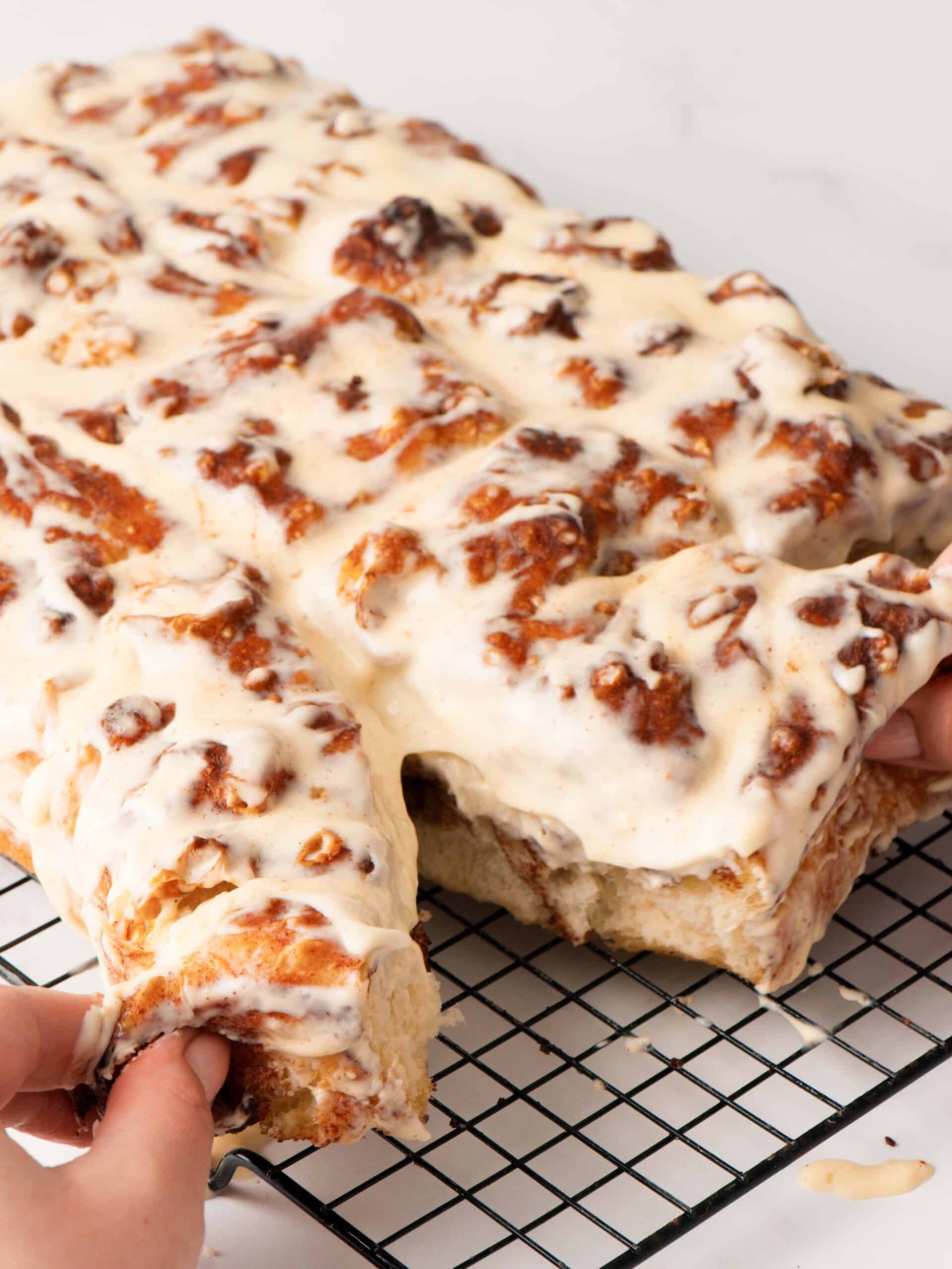 Cinnamon Roll Focaccia-11